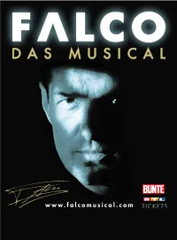 Bild zum Event 'FALCO - DAS MUSICAL'