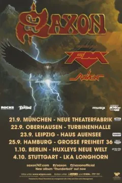 Bild zum Event 'SAXON'