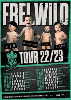 Bild zum Event 'verlegt - FREI.WILD  Tour 2022/2023'