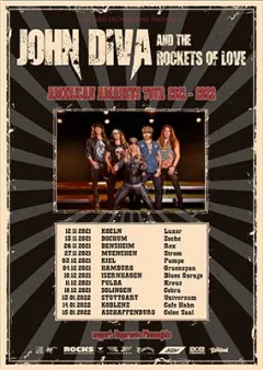 Bild zum Event 'abgesagt / JOHN DIVA & THE ROCKETS OF LOVE'