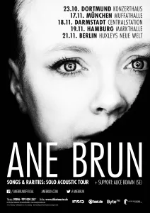 Bild zum Event 'ANE BRUN & Support Alice Boman'