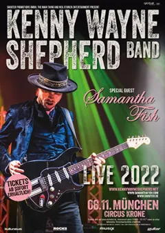 Bild zum Event 'verlegt / KENNY WAYNE SHEPHERD'