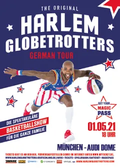 Bild zum Event 'verlegt / THE HARLEM GLOBETROTTERS'