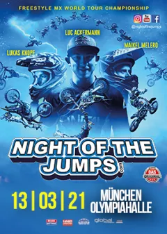 Bild zum Event 'verlegt / NIGHT OF THE JUMPS'