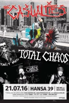 Bild zum Event 'THE CASUALTIES & TOTAL CHAOS'
