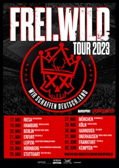 Bild zum Event 'FREI.WILD  Tour 2023'