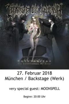Bild zum Event 'CRADLE OF FILTH'
