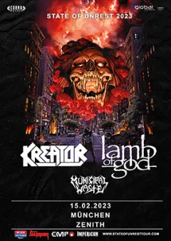 Bild zum Event 'KREATOR & LAMB OF GOD'