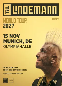 Bild zur Veranstaltung TILL LINDEMANN