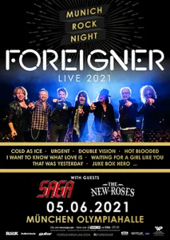 Bild zum Event 'verlegt / FOREIGNER'