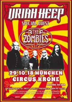 Bild zum Event 'URIAH HEEP - special guest THE ZOMBIES'
