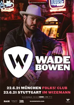 Bild zum Event 'abgesagt / WADE BOWEN'