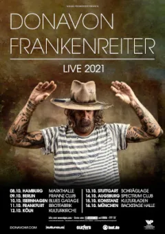 Bild zum Event 'verlegt / DONAVON FRANKENREITER'