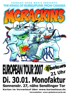 Bild zum Event 'McRACKINS'