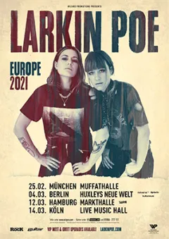 Bild zum Event 'verlegt / LARKIN POE'