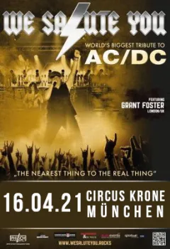 Bild zum Event 'verlegt / WE SALUTE YOU'