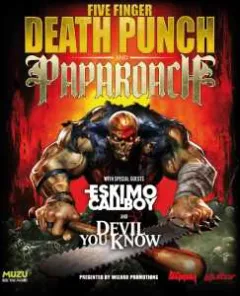 Bild zum Event 'FIVE FINGER DEATH PUNCH & PAPA ROACH'